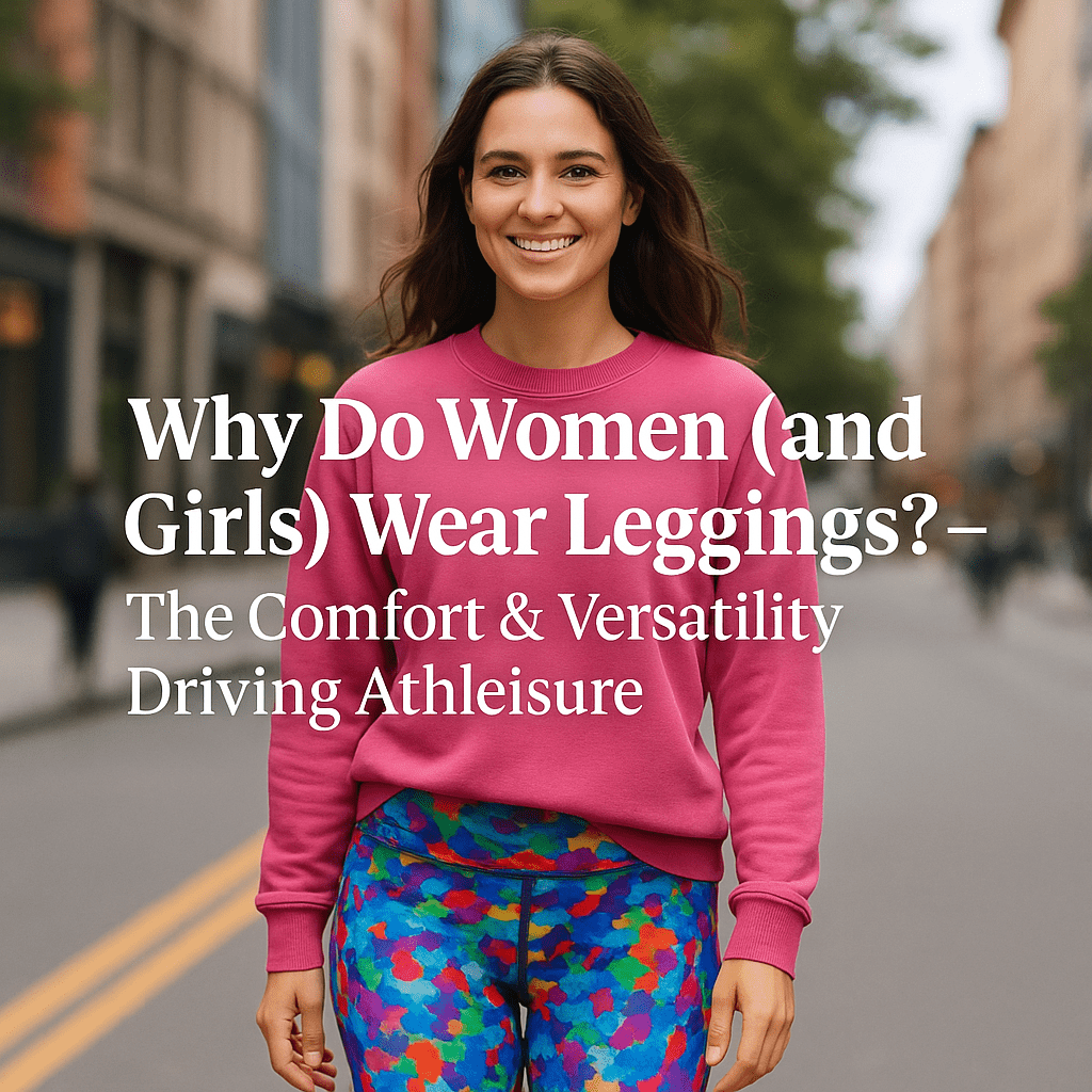 Why Do Women (and Girls) Wear Leggings? – The Comfort &amp; Versatility Driving Athleisure - Sportek International Inc.
