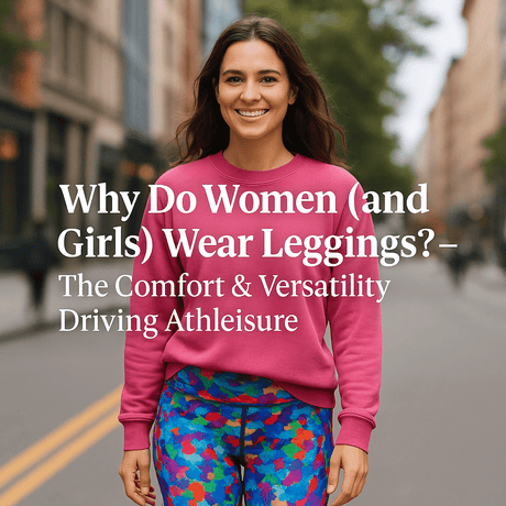 Why Do Women (and Girls) Wear Leggings? – The Comfort &amp; Versatility Driving Athleisure - Sportek International Inc.