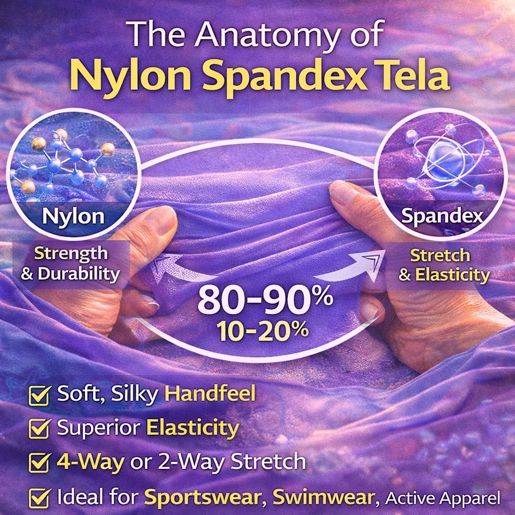 The Anatomy of Nylon Spandex Tela - Sportek International Inc.