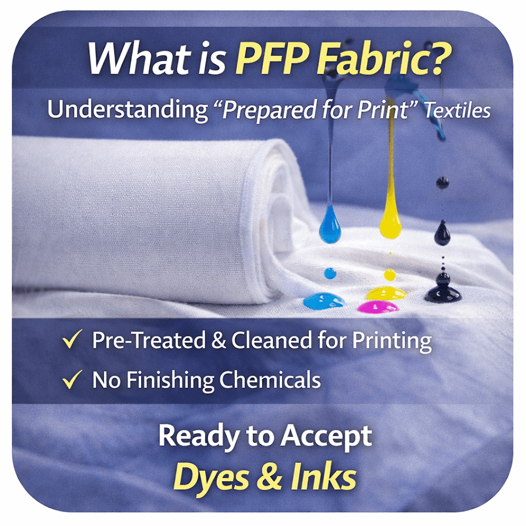 What is PFP Fabric? Understanding “Prepared for Print” Textiles - Sportek International Inc.