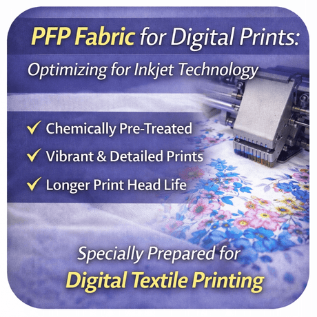 PFP Fabric for Digital Prints: Optimizing for Inkjet Technology - Sportek International Inc.