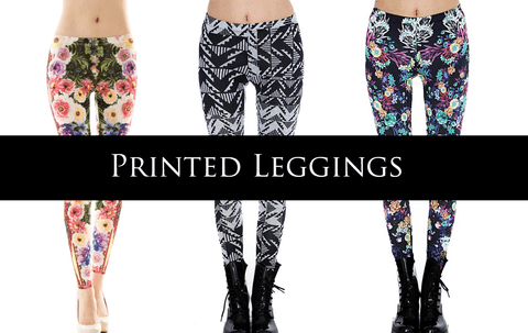 Printed Legging styles that are a must-have in your wardrobe - Sportek International Inc.