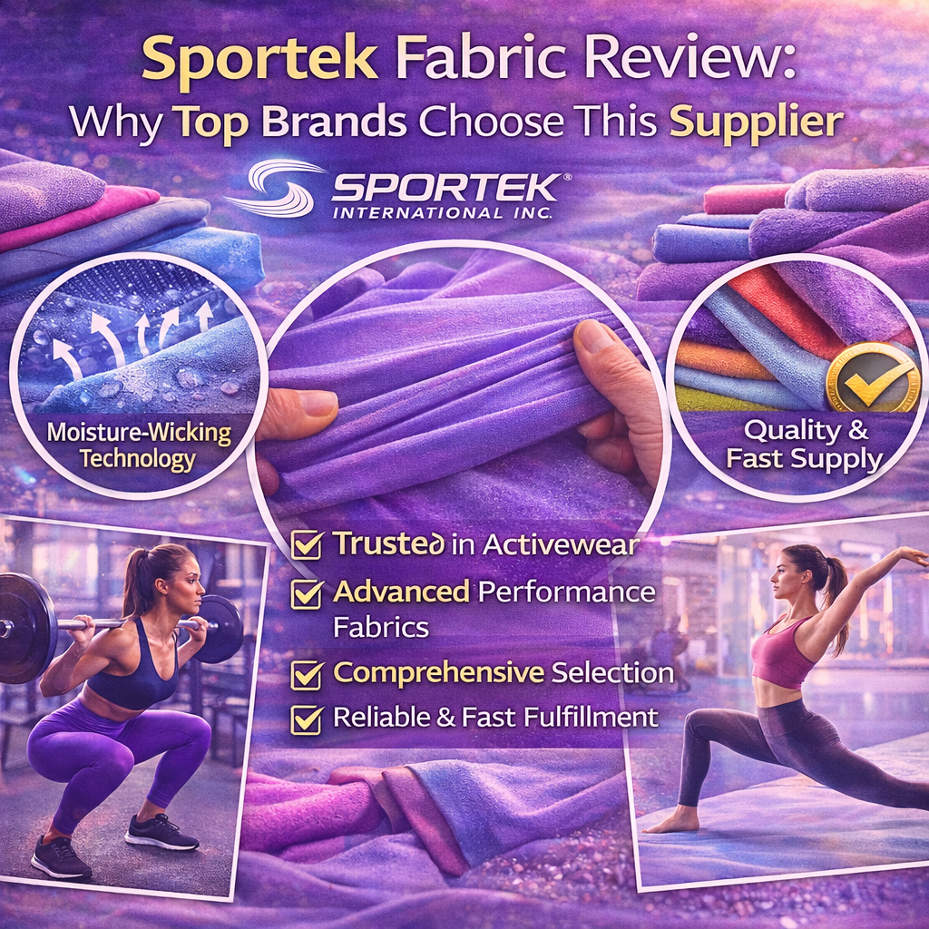 Sportek Fabric Review: Why Top Brands Choose This Supplier - Sportek International Inc.