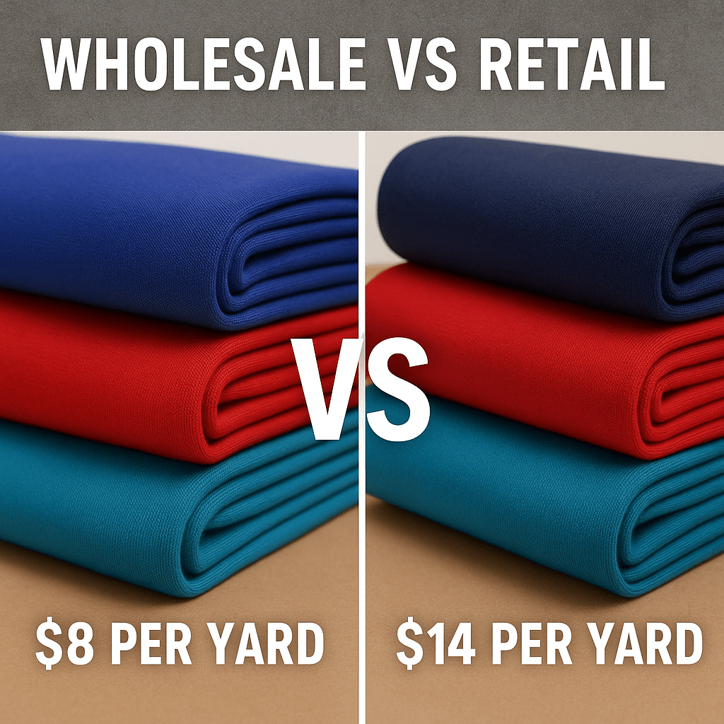 Wholesale vs Retail Spandex Fabric Costs - Sportek International Inc.