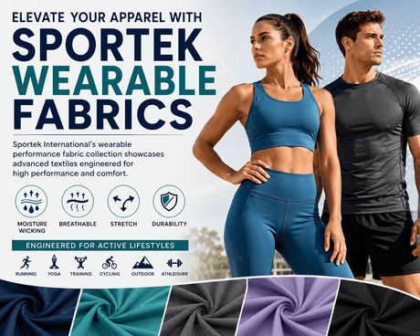 Elevate Your Apparel with Sportek Wearable Fabrics - Sportek International Inc.