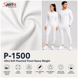 P - 1500 Ultra Soft Peached Tricot Heavy Weight - Spandex, Nylon Spandex SolidsSportek International Inc.
