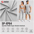 SP - XP64 Sportek PUMA Super Stretch Interlock - Spandex, Moisture Management Mesh and PQSportek International Inc.