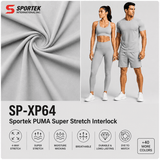 SP - XP64 Sportek PUMA Super Stretch Interlock - Spandex, Moisture Management Mesh and PQSportek International Inc.