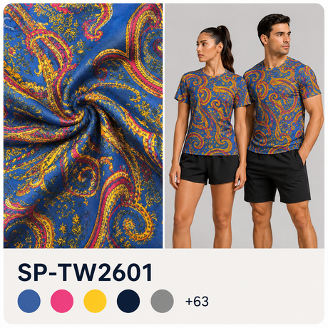 SP - TW2601 Micro Suede Sports Towel Fabric - Spandex, Fleeces - Double and Single SidedSportek International Inc.