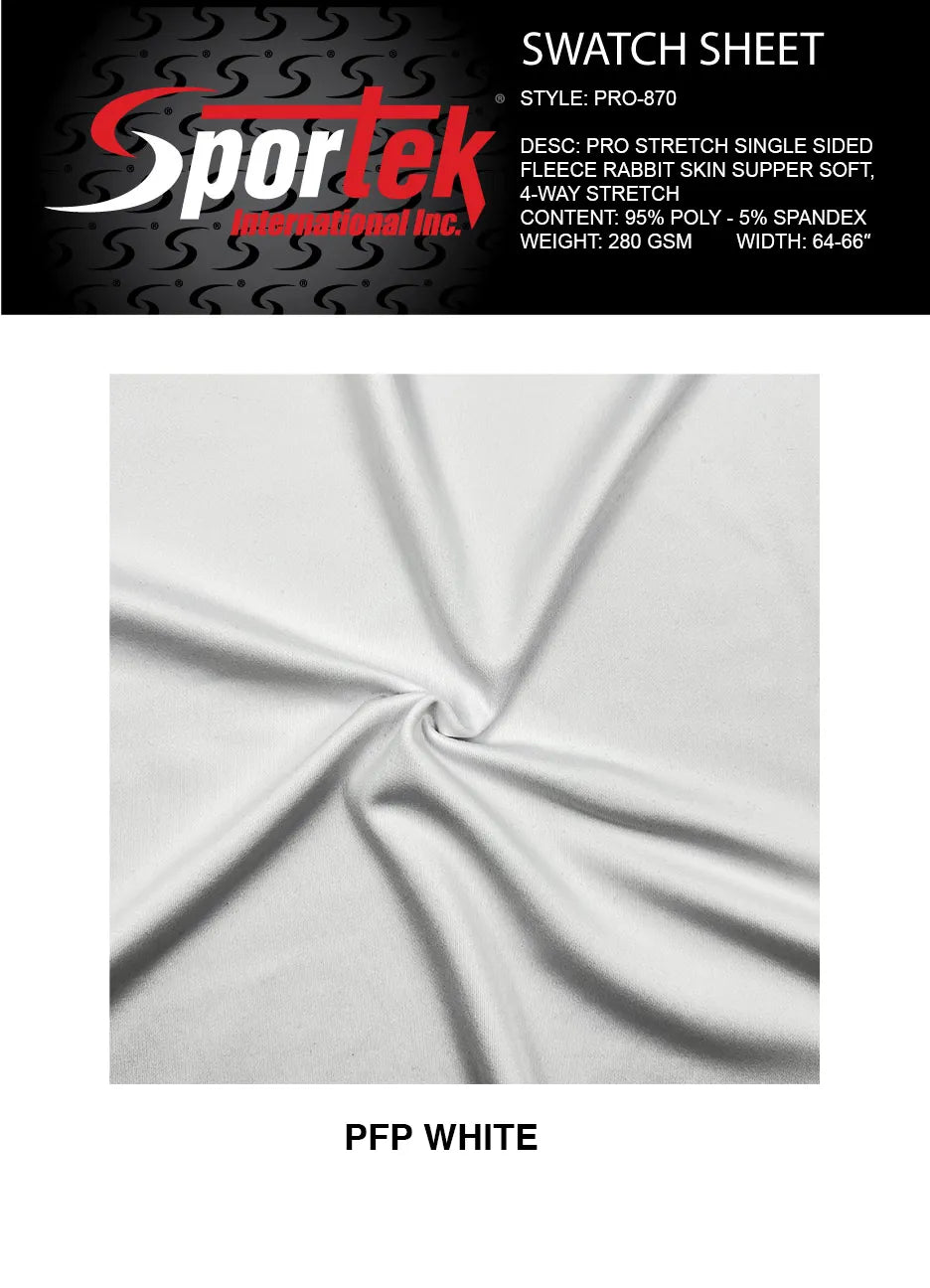 PRO - 870 Pro - Stretch single - sided fleece 280 GSM - Sportek International Inc.