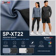 SP - XT22 AlphaTek Breeze Reversible Jersey Fabric by the Yard - Spandex, Moisture Management Mesh and PQSportek International Inc.