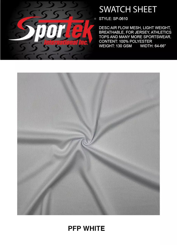 SP-0610 | Mesh 100% Polyester Fabric - Lightweight - Maxdry