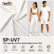 SP - UV7 Poly - Spandex Stretch Jersey Fabric by the Yard - Spandex, Nylon Spandex SolidsSportek International Inc.