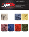 SP - 106 Sportek Poly - spandex active twill 4 way stretch heather look with DWR finish - Sportek International Inc.