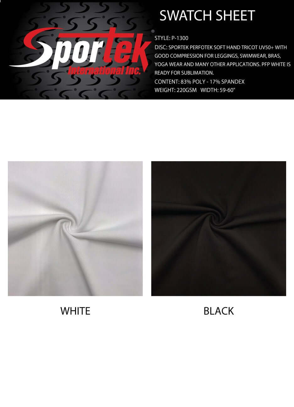 P - 1300 | Perfotek soft hand tricot - Sportek International Inc.