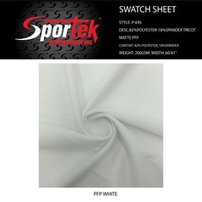 P - 965 PFP White for Sublimation Super Soft Hand - Sportek International Inc.