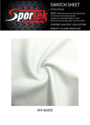 PQ - 26 Hybrid PQ Poly Face for sublimation/cotton Back for extra comfort - Sportek International Inc.