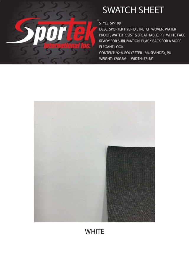 SP - 108 Sportek Hybrid stretch woven - Sportek International Inc.