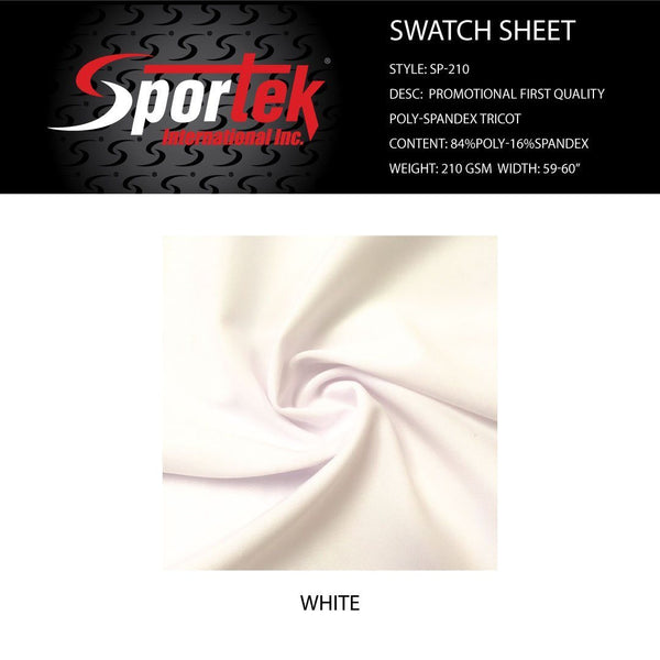 SP-210 Promotional First Quality Poly-Spandex Tricot