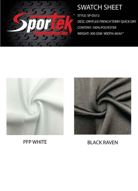 SP - DU12 Dryflex French Terry back - Sportek International Inc.