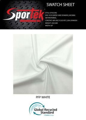 SP - ECO92 Eco Green Yard Spandex, Wicking Anti - Microbial - Sportek International Inc.