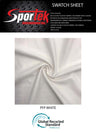 SP - ECO95 PFP White for sublimation. Environmentally friendly UV50+ - Sportek International Inc.