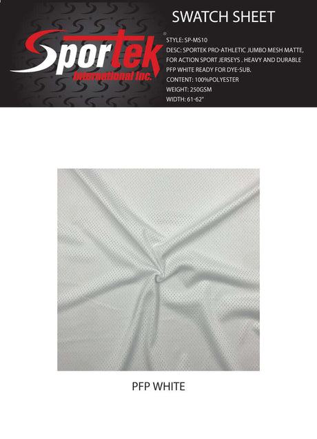 SP - MS10 Sportek Pro Athletic Jumbo Mesh Matte - Sportek International Inc.