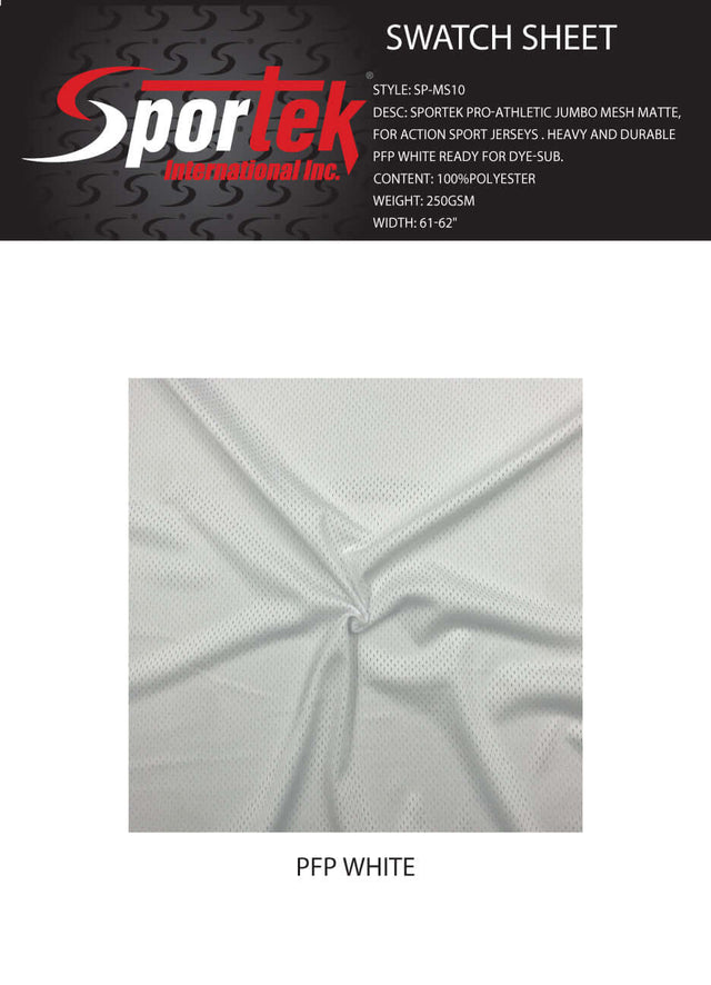 SP - MS10 Sportek Pro Athletic Jumbo Mesh Matte - Sportek International Inc.