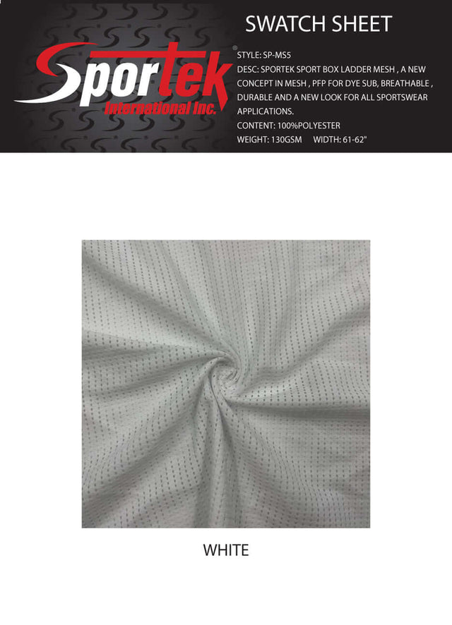 SP - MS5 Sportek Sport Box Ladder Mesh - Sportek International Inc.