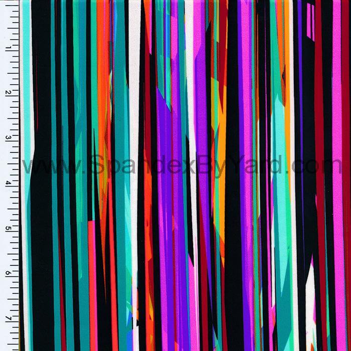 SP - NP2615 Joyfull Tree Pink Nylon Spandex Digitally Wet Print - Sportek International Inc.