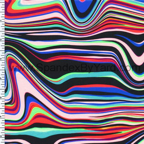 SP - NP2616 Kiss Me - Red Nylon Spandex Digitally Wet Print - Sportek International Inc.