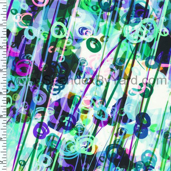 SP - NP2627 Feeling Lucky Nylon Spandex Digitally Wet Print - Sportek International Inc.
