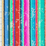 SP - NP2786 Rainbow Sequin Nylon Spandex Digitally Wet Print - Sportek International Inc.