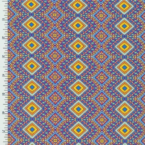 SP-NP2788 Aztec Queen Nylon Spandex Digitally Wet Print