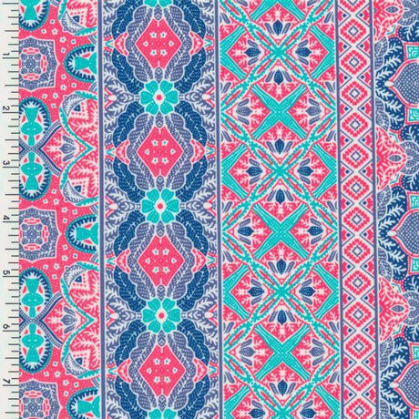 SP - NP2811 Pastle Maharaja Nylon Spandex Digitally Wet Print - Sportek International Inc.