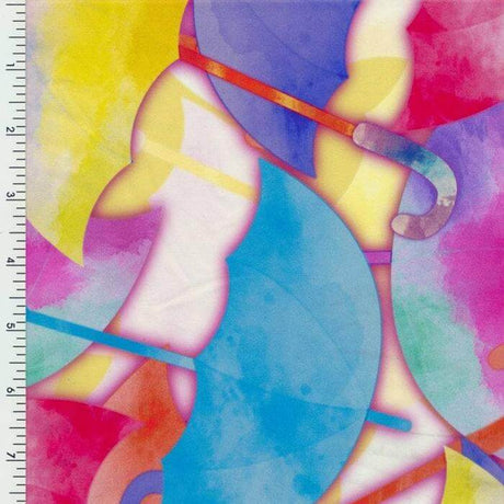 SP - NP90009 Falling Umbrella Printed Spandex - Sportek International Inc.