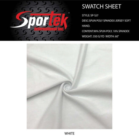SP - SJ7 Spun Poly Spandex Jersey - Sportek International Inc.