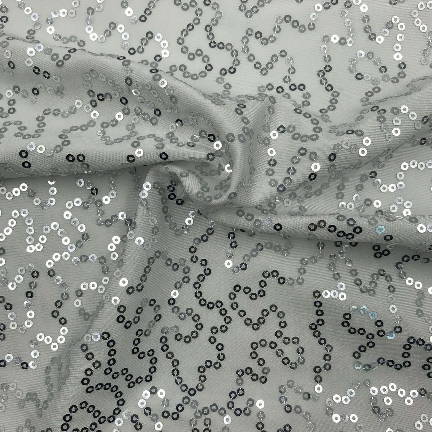 SP - SQ14 Sportek Stretch Jersey with Silver Sequin - Sportek International Inc.