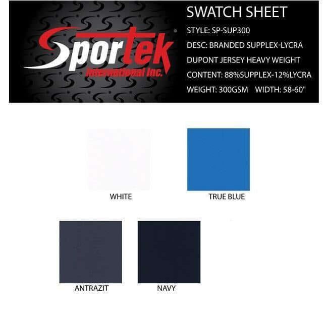 SP - SUP300 Branded supplex - LYCRA® Dupont Jersey Heavy weight - Sportek International Inc.