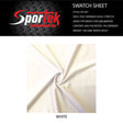 SP - UV7 Poly Spandex UV50 plus Stretch Jersey PFP white for sublimation - Sportek International Inc.