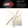 SP - UV7 Poly Spandex UV50 plus Stretch Jersey PFP white for sublimation - Sportek International Inc.