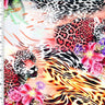 SP - NP2664 Pink Gold Black Green Nylon Spandex Digitally Wet Print - Sportek International Inc.