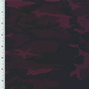 XL0011 Printed Spandex Tricot Promo print MAROON CAMO - Sportek International Inc.