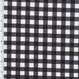 XL0028 Printed Spandex Tricot Promo print BLACK WHITE CHECKER - Sportek International Inc.