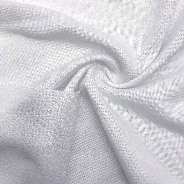SP - FT55 Sportek Spun Poly Heavy French - Terry PFP White for Sublimation - Sportek International Inc.