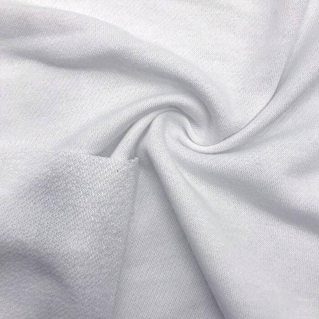 SP - FT55 Sportek Spun Poly Heavy French - Terry PFP White for Sublimation - Sportek International Inc.