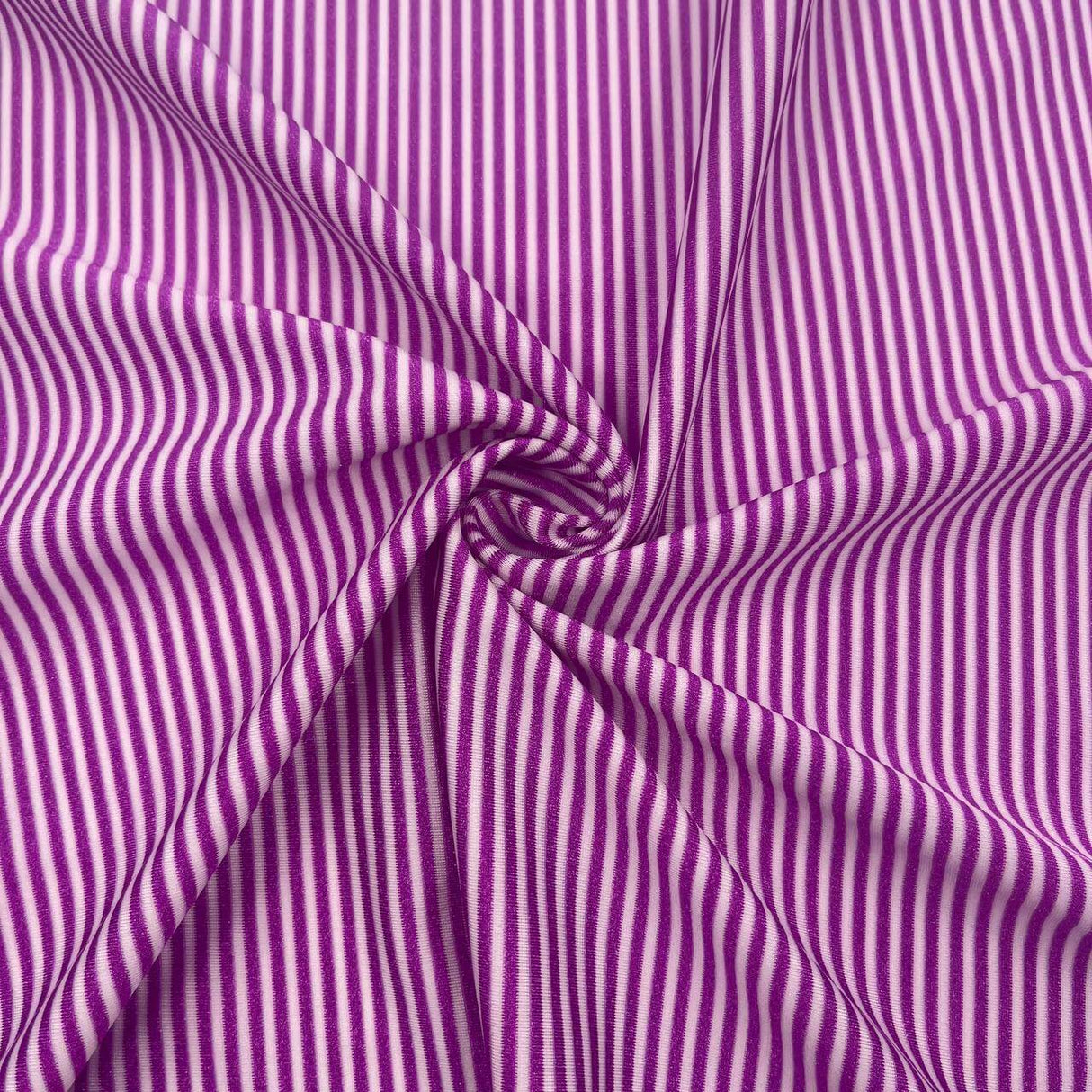 F - 70L Sportek Nylon - LYCRA® Life Chlorine Resist and UPF50+ Tricot Yarn - Dyed Stripe - Sportek International Inc.