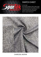 SP - AK91 Sportek Thermal Stretch Single sided fleece heather grey - Sportek International Inc.