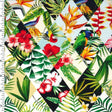 SP - NP - SPT103 Tropical Leaves Printed Spandex - Sportek International Inc.