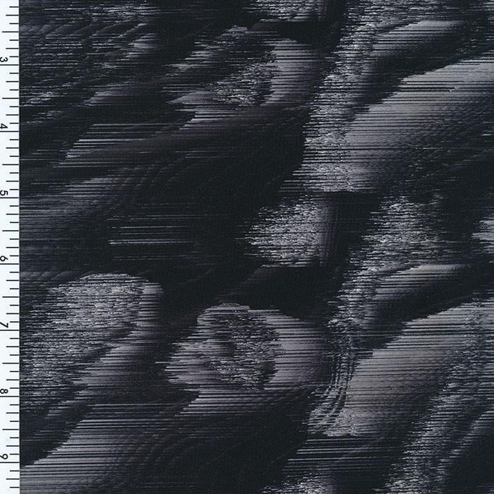 SP - NP2652 Digital Rush Grey Nylon Spandex Digitally Wet Print - Sportek International Inc.